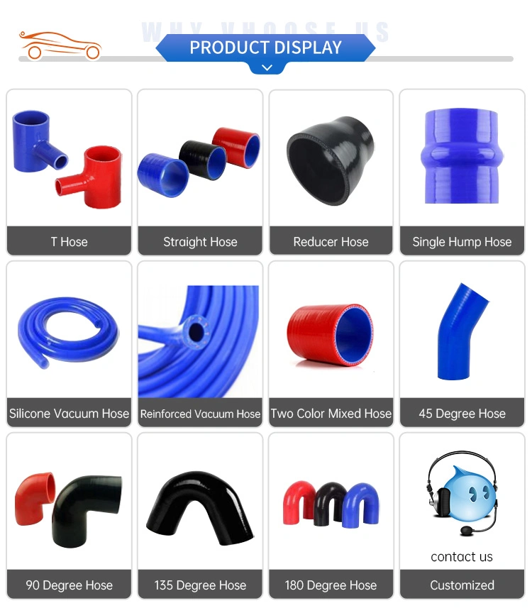 Customized Coolant Elbow Silicone Rubber Hose